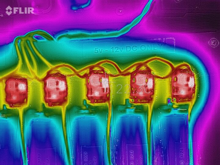 A sample of a thermal camera taken at our makerspace / hackerspace.